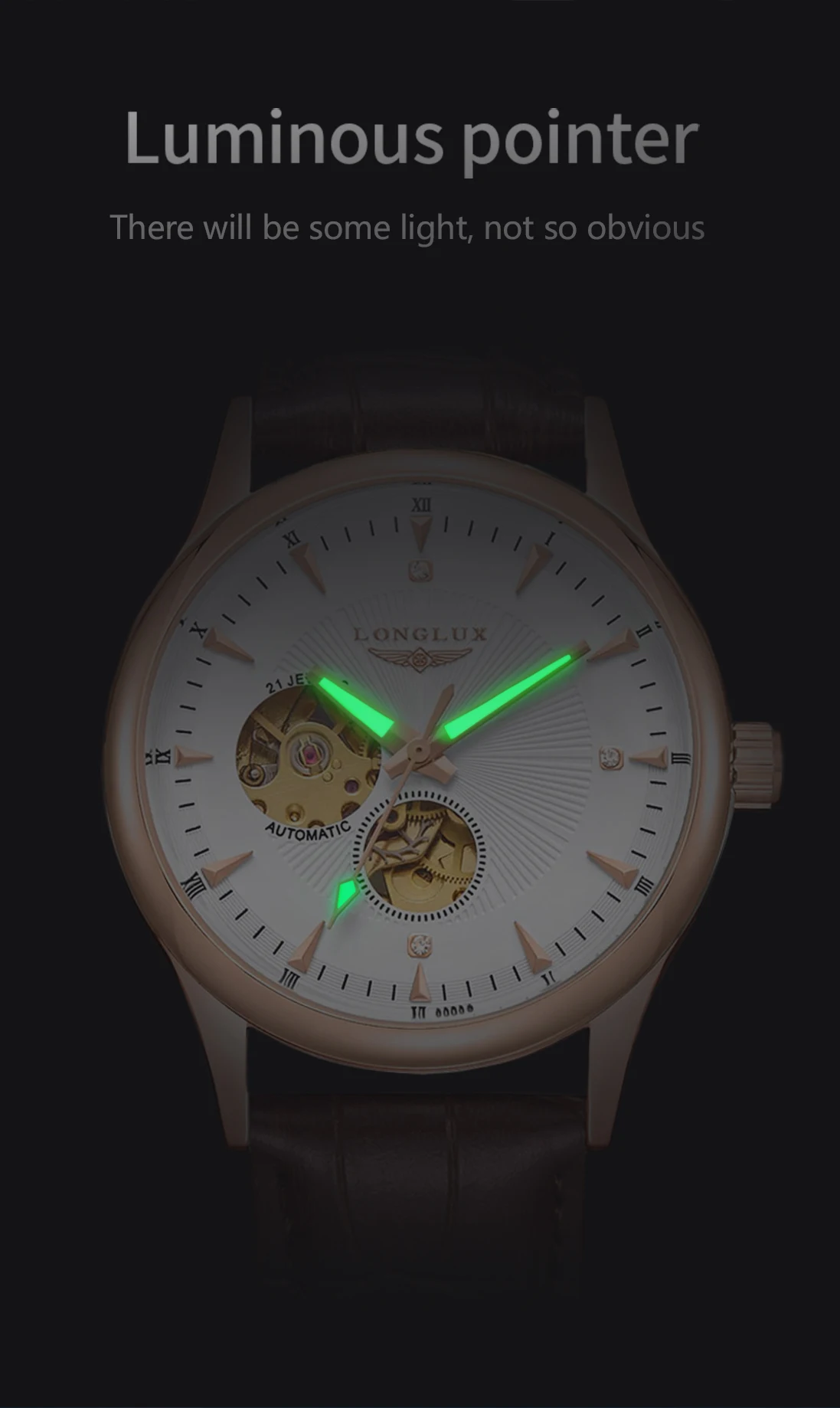 Reloj Automático LONGLUX, Esti - Luxury Watch On Sale reseña y precio